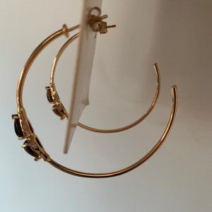 Melanie Auld hoop earrings
